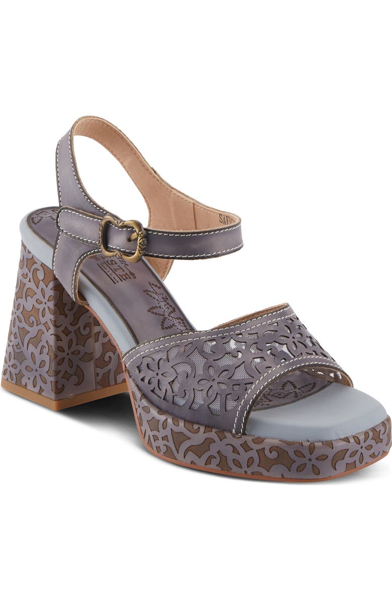 L'Artiste by Spring Step Savychic Square Toe Sandal, Main, color,