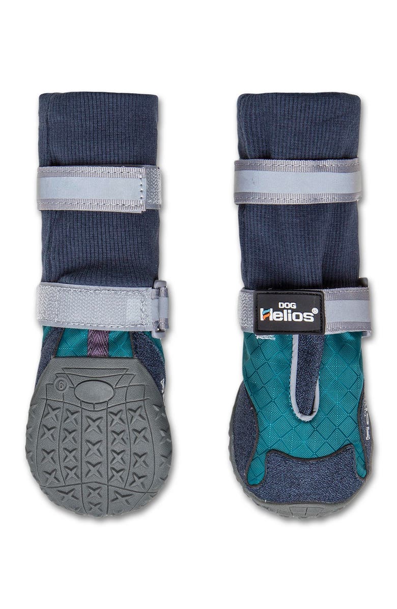 Helios Traverse Premium Grip High Ankle Outdoor Dog Boots, Alternate, color, Blue