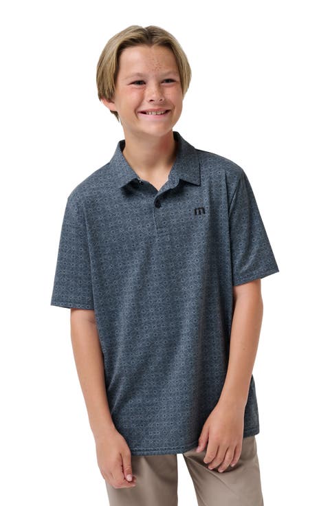 Kids' Featherweight Trop Performance Polo