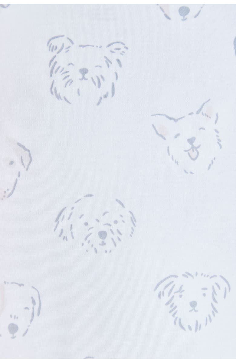 Babycottons Premium Peruvian Pima Cotton Paws Footie Pajama for Infant, Alternate, color,