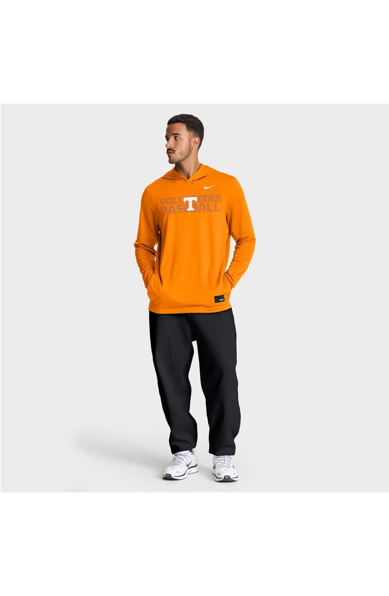 Nike Men's Nike Tennessee Orange Tennessee Volunteers Dugout Dri-FIT Long Sleeve Hooded T-Shirt, Alternate, color, Tennessee Orange