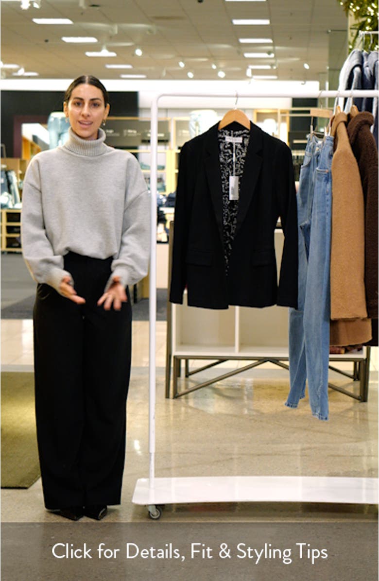 Ronny Open Front Blazer, sales video thumbnail