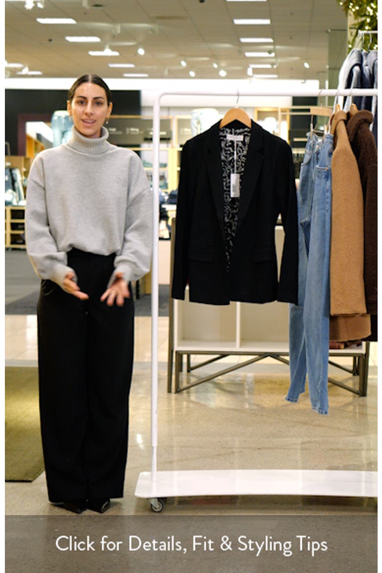 Ronny Open Front Blazer video