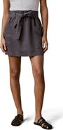 Faherty Arlie Tie Belt Utility Skirt