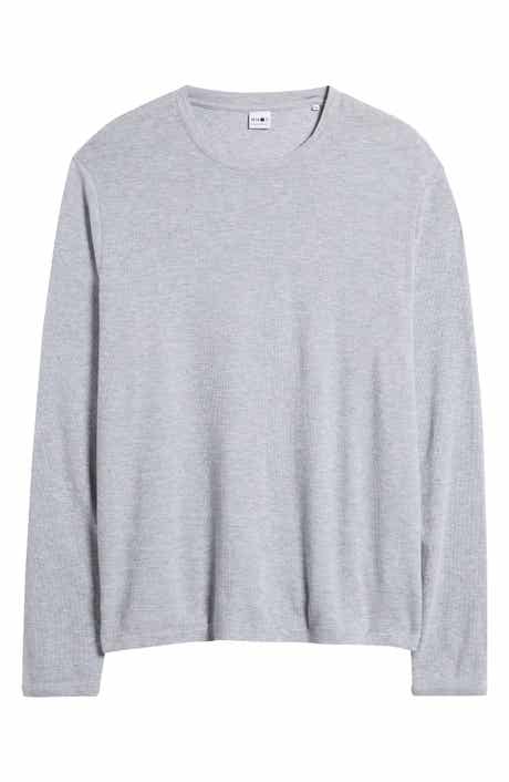 NN07 Clive Long Sleeve Waffle Knit Tee
