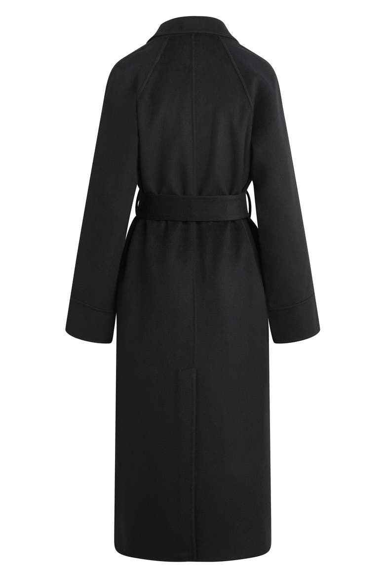 The Paola Wool Blend Coat, Alternate, color, BLACK