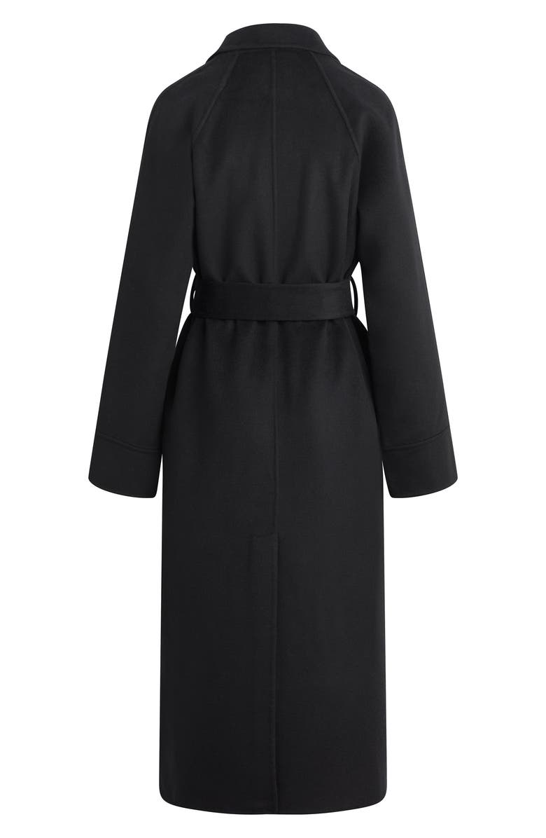 Favorite Daughter The Paola Wool Blend Coat, Alternate, color, Black
