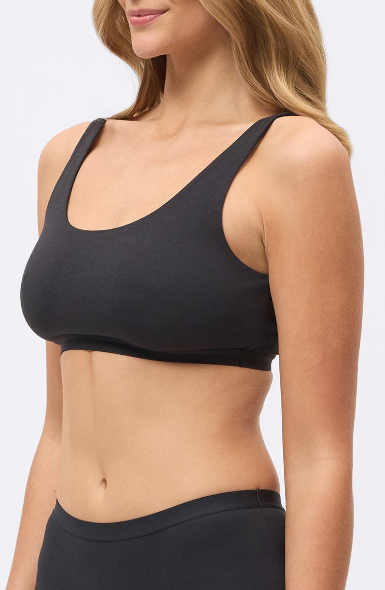 Papinelle Emily Sleep Bralette, Alternate, color, Black