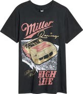 Screen Stars Best Miller High Life Racing Cotton Graphic T-Shirt