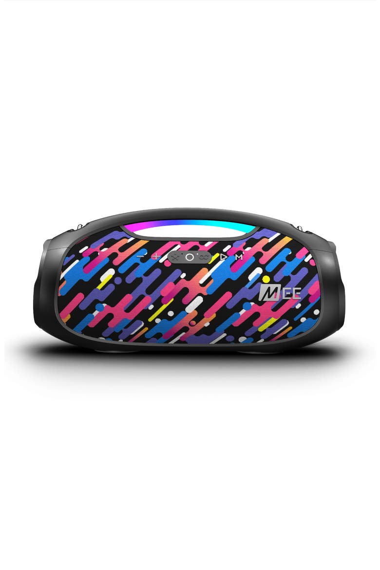 partySPKR XL Bluetooth Wireless Speaker w/ Dynamic LED Lighting, Alternate, color, Colorful