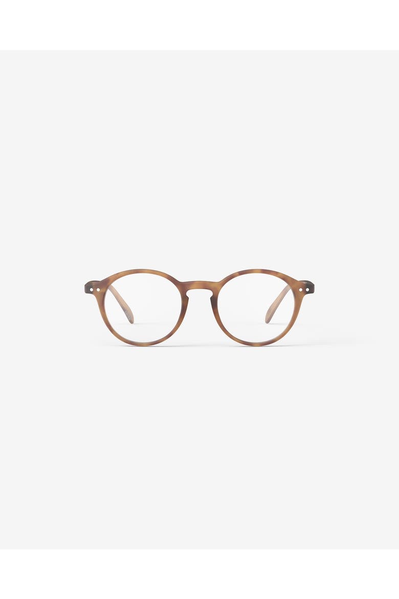 #D 48mm Pantos Reading Glasses, Main, color, Havane