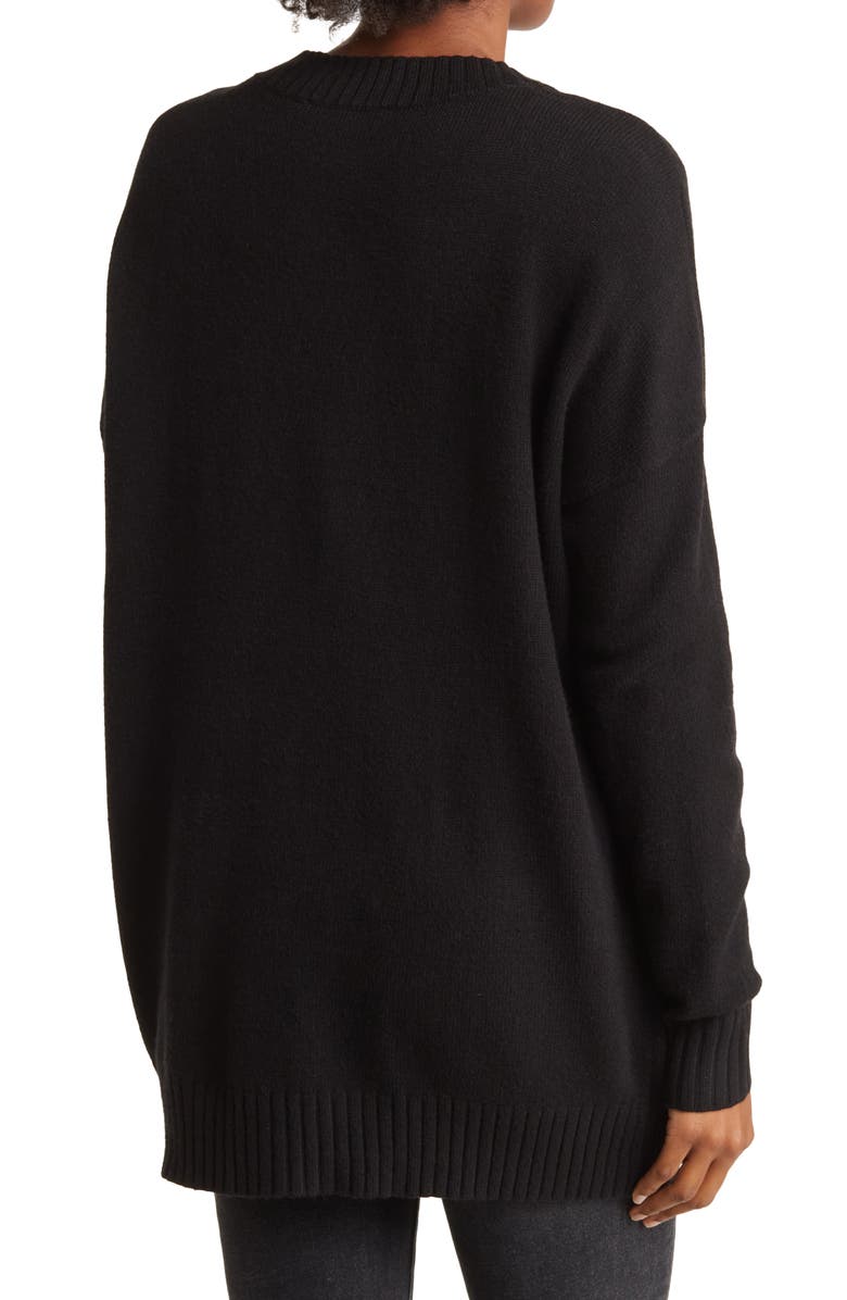 CYRUS V-Drop Button Front Cardigan, Alternate, color, 