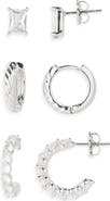 NORDSTROM RACK 3-Pack Assorted Earrings Set