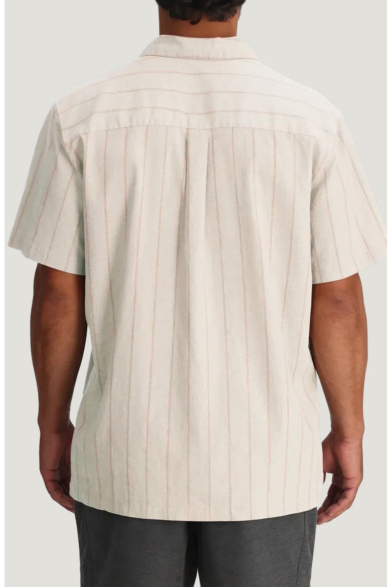 Sullivans Camp Shirt, Alternate, color, DASH VERTICAL STRIPE SEA SALT