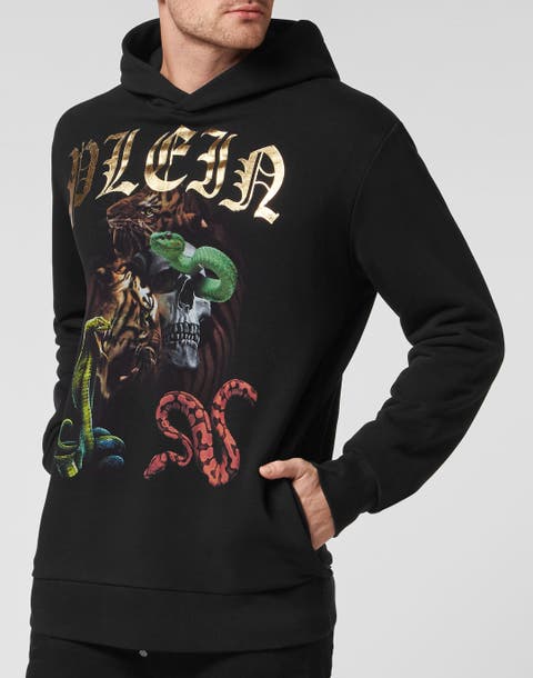 Hoodie Sweatshirt Relaxed Luxe Men