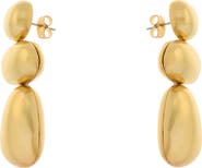 Reiss Dinah Dome Drop Earrings