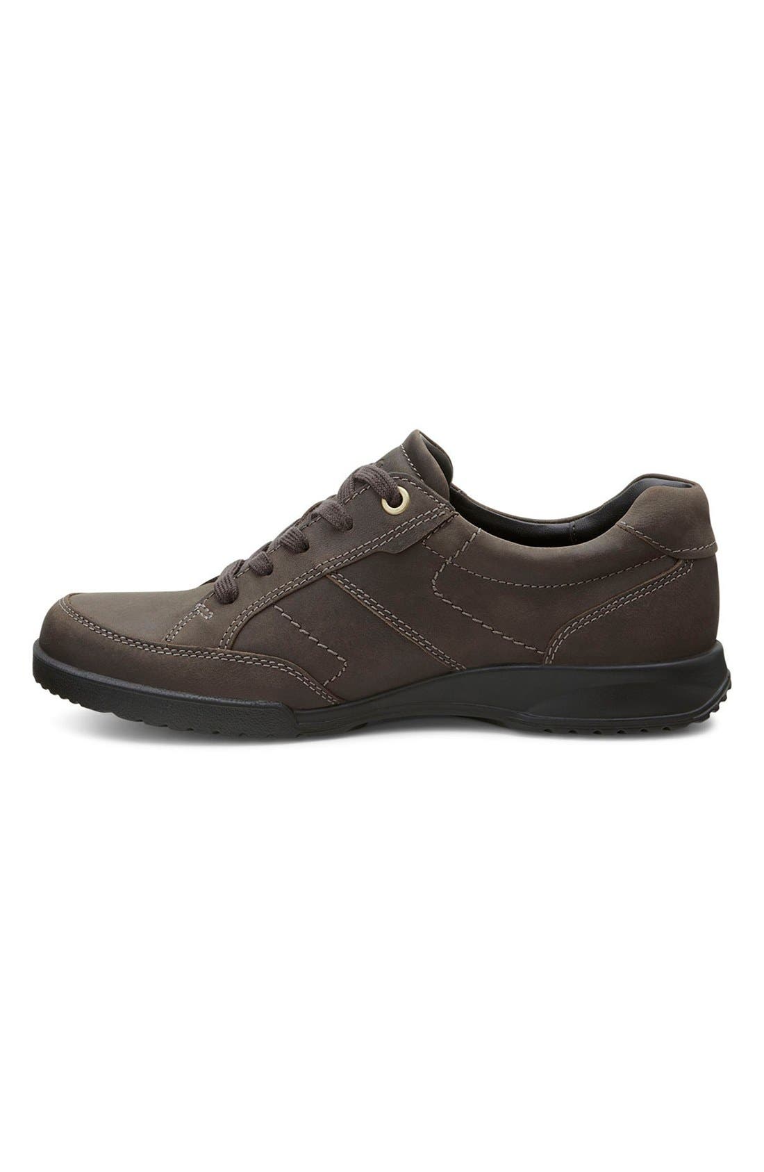 ECCO 'Transporter' Sneaker, Alternate, color, Birch/ Brown Leather