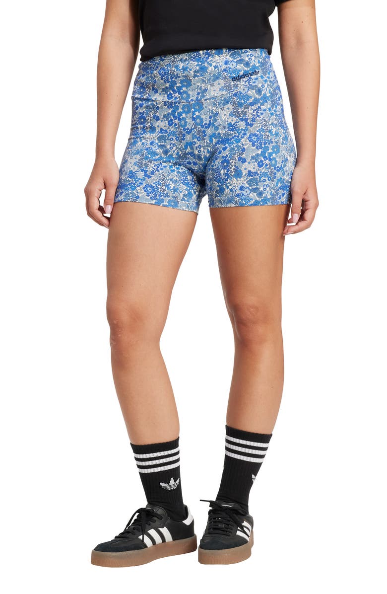 adidas x Liberty London Bike Shorts, Main, color, 