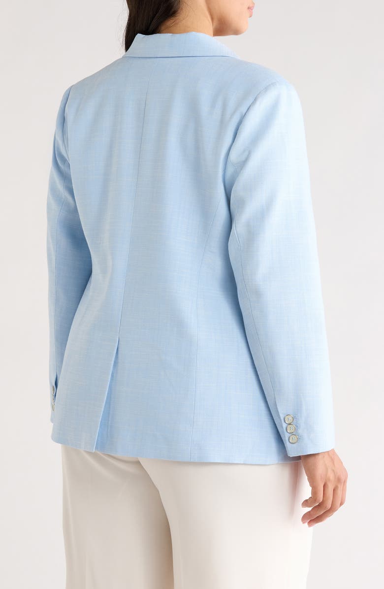 Vince Camuto Double Breasted Jacket, Alternate, color, Sky