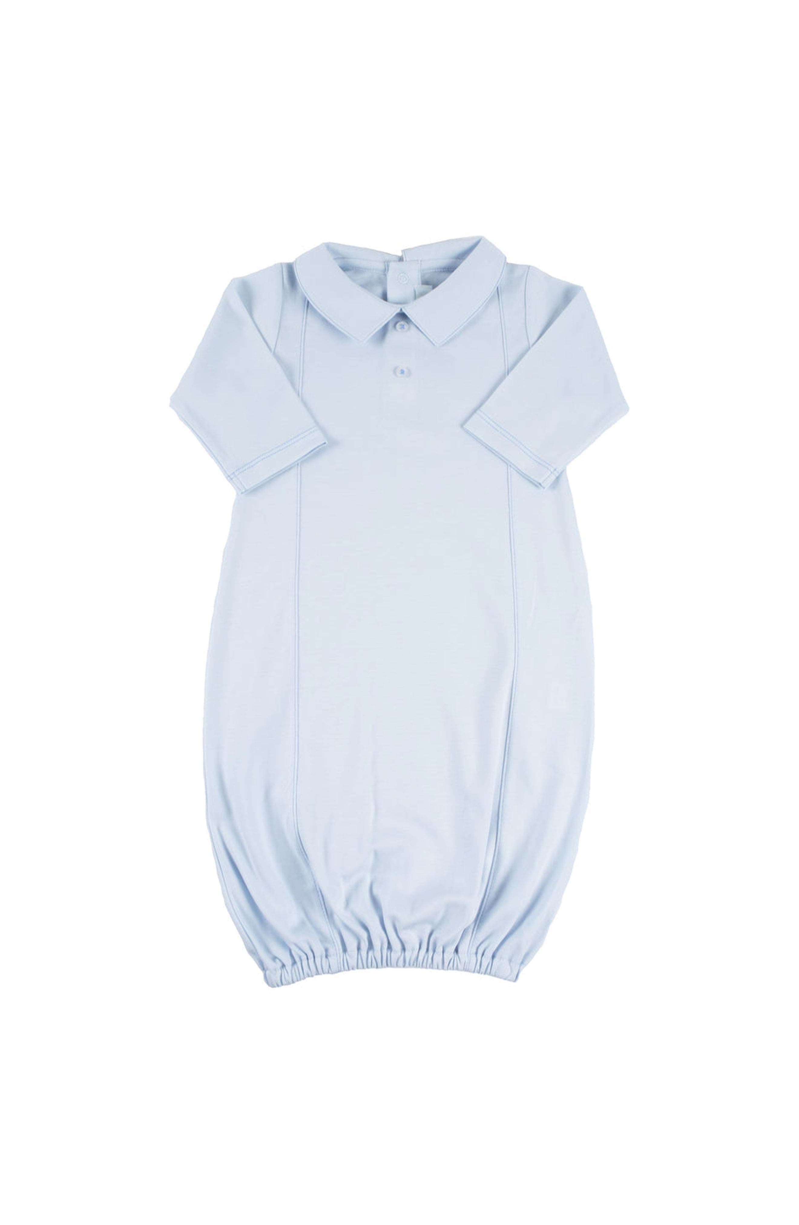 Cuclie Babies'  Elegant Day Gown In Blue
