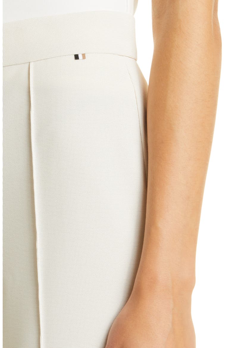 Tasola Pintuck Crop Trousers, Alternate, color, OPEN WHT