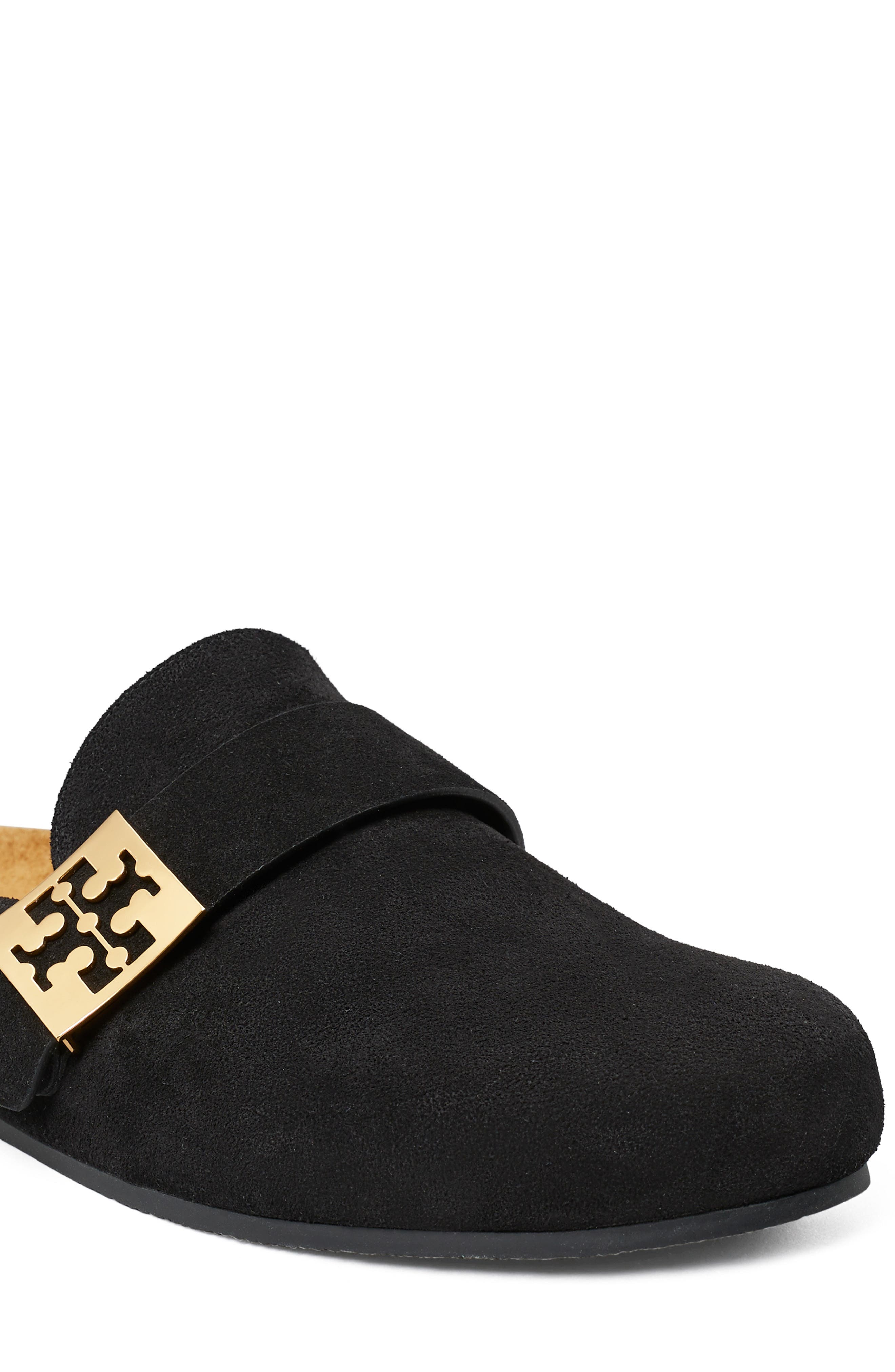 Tory Burch Mellow Mule, Alternate, color, Perfect Black / Gold