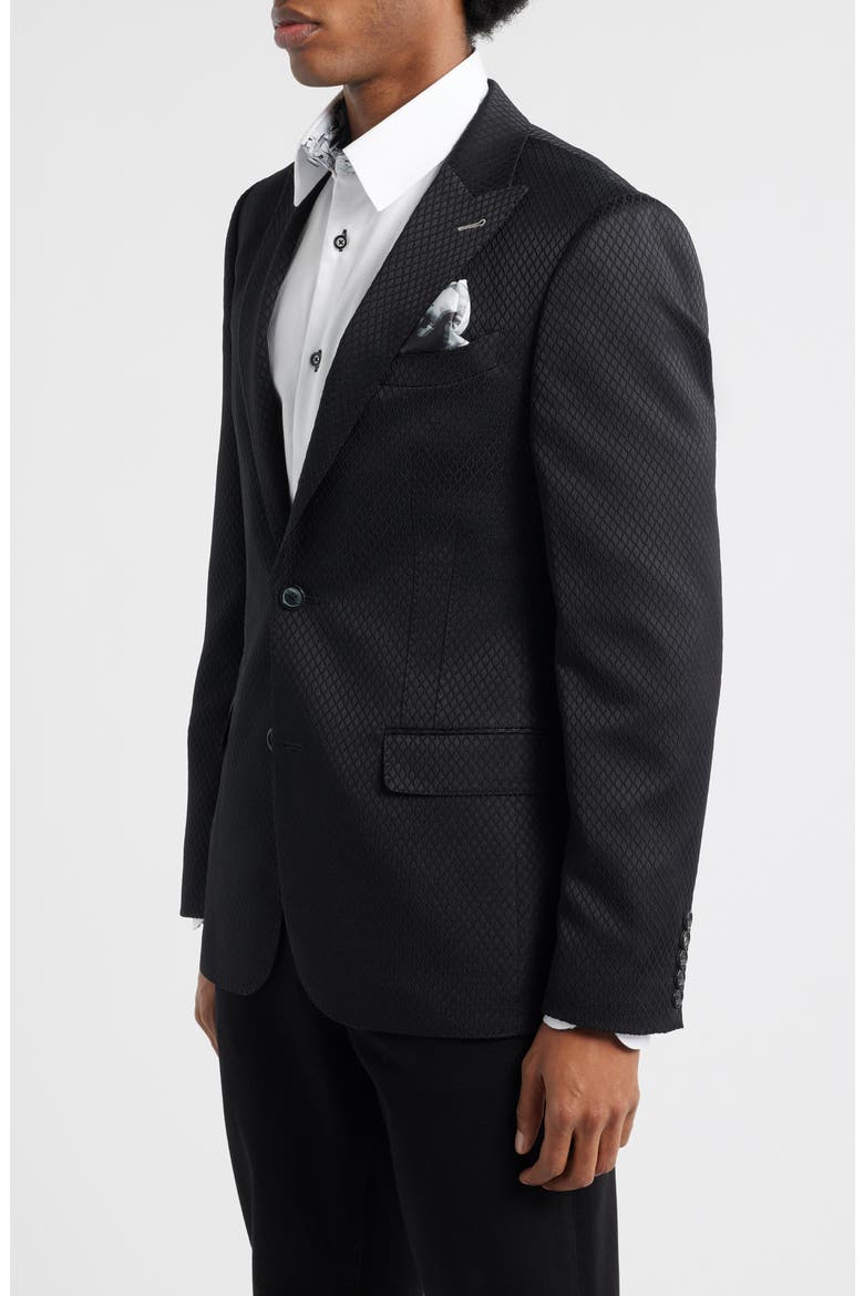 Sinai Collection Sport Coat, Alternate, color, BLACK