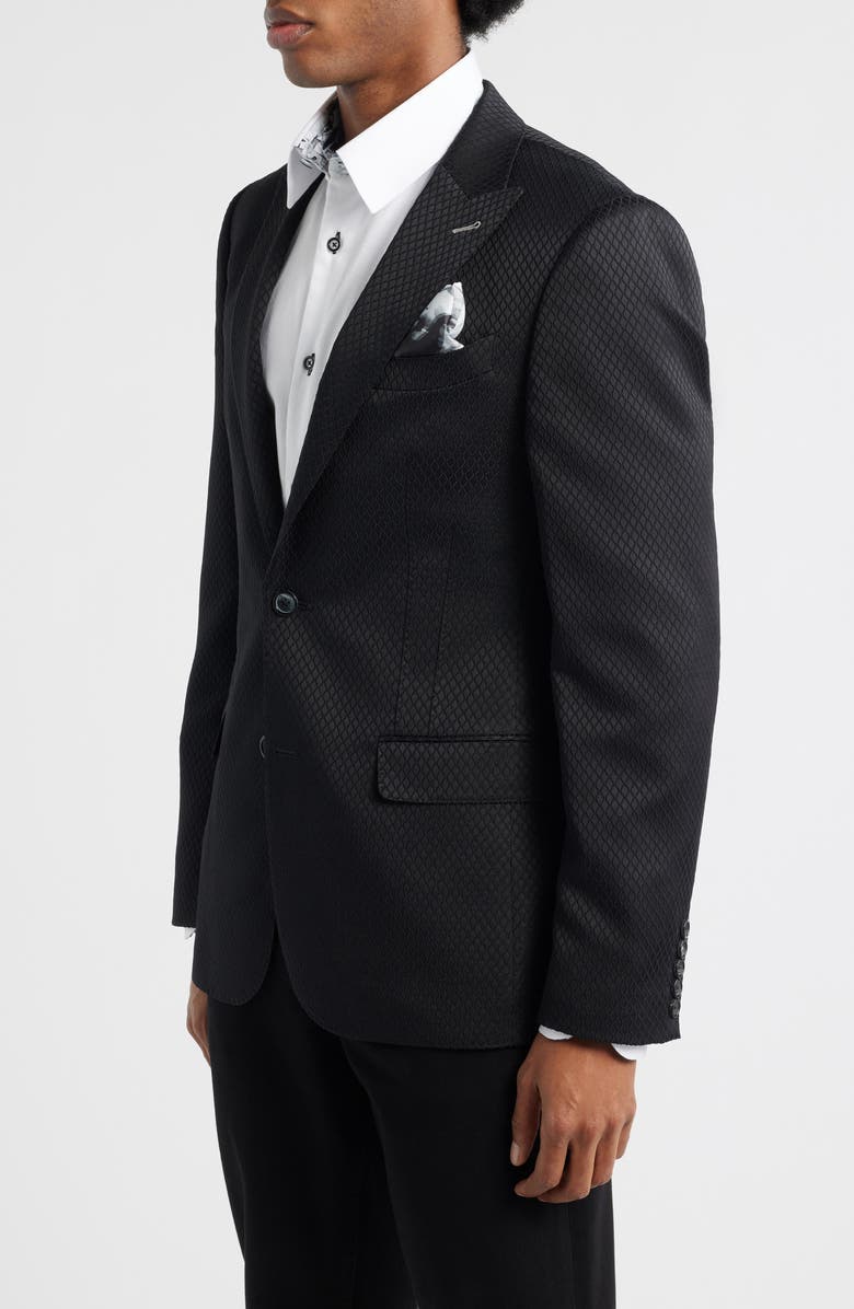 Siragusa Sinai Collection Sport Jacket, Alternate, color, Black