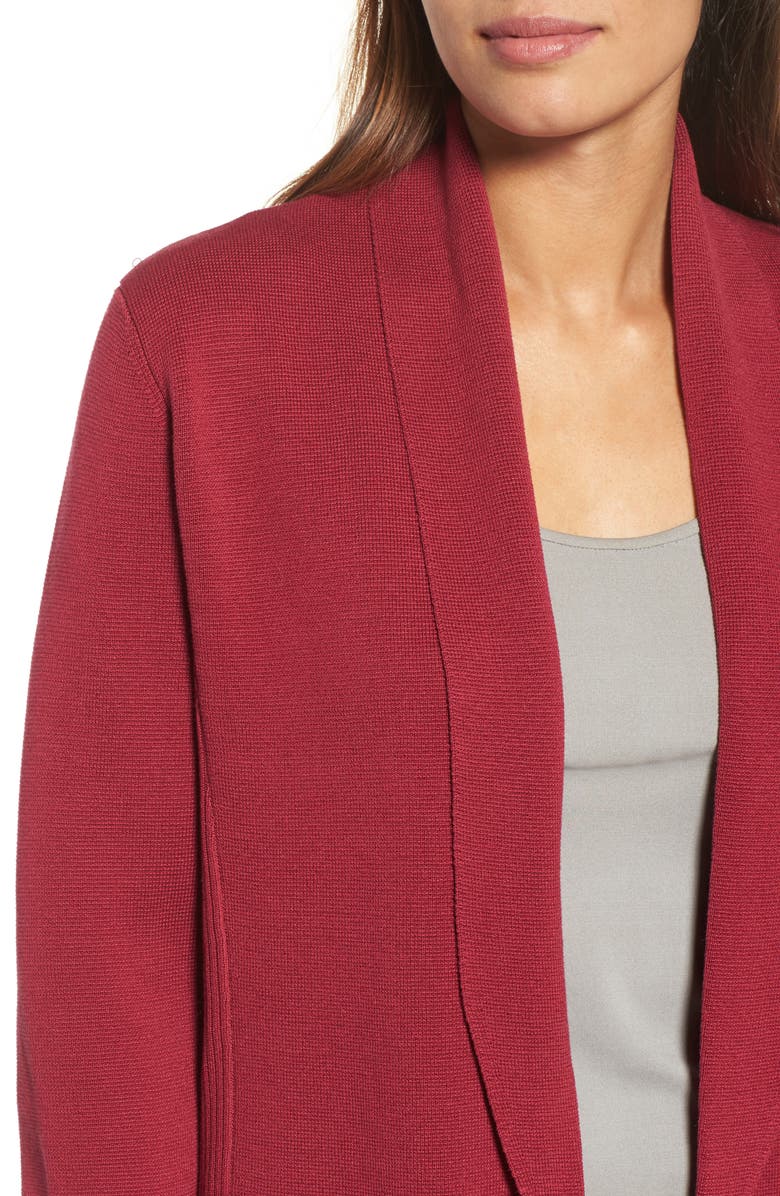 Eileen Fisher Shawl Collar Jacket, Alternate, color, 