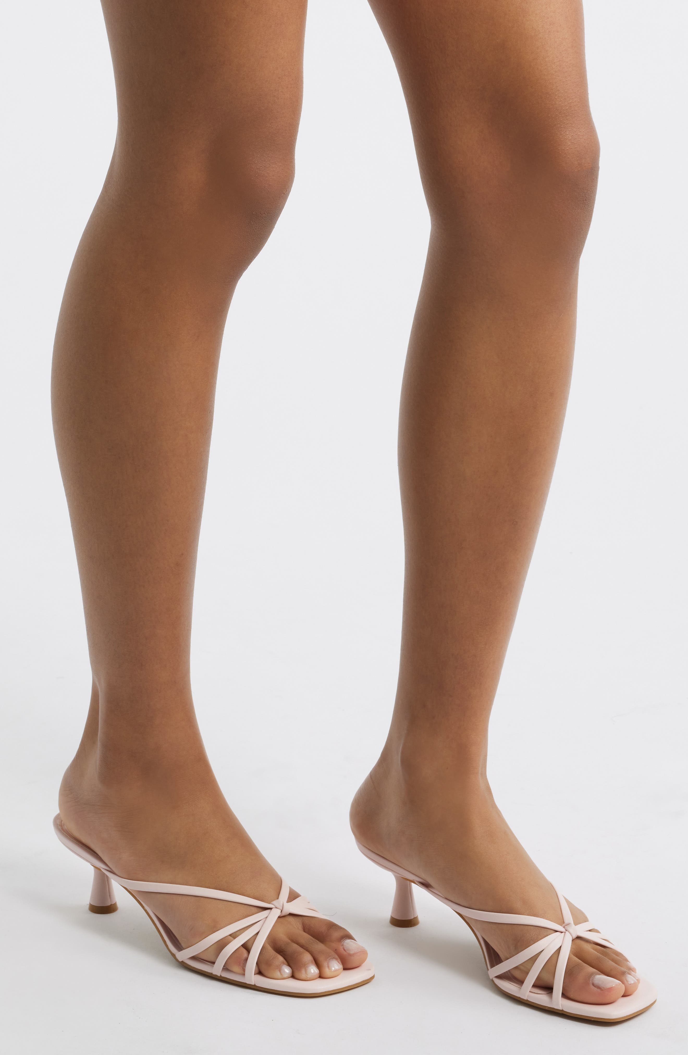 Bliss Heeled Sandal, Alternate, color, PINK POWDER