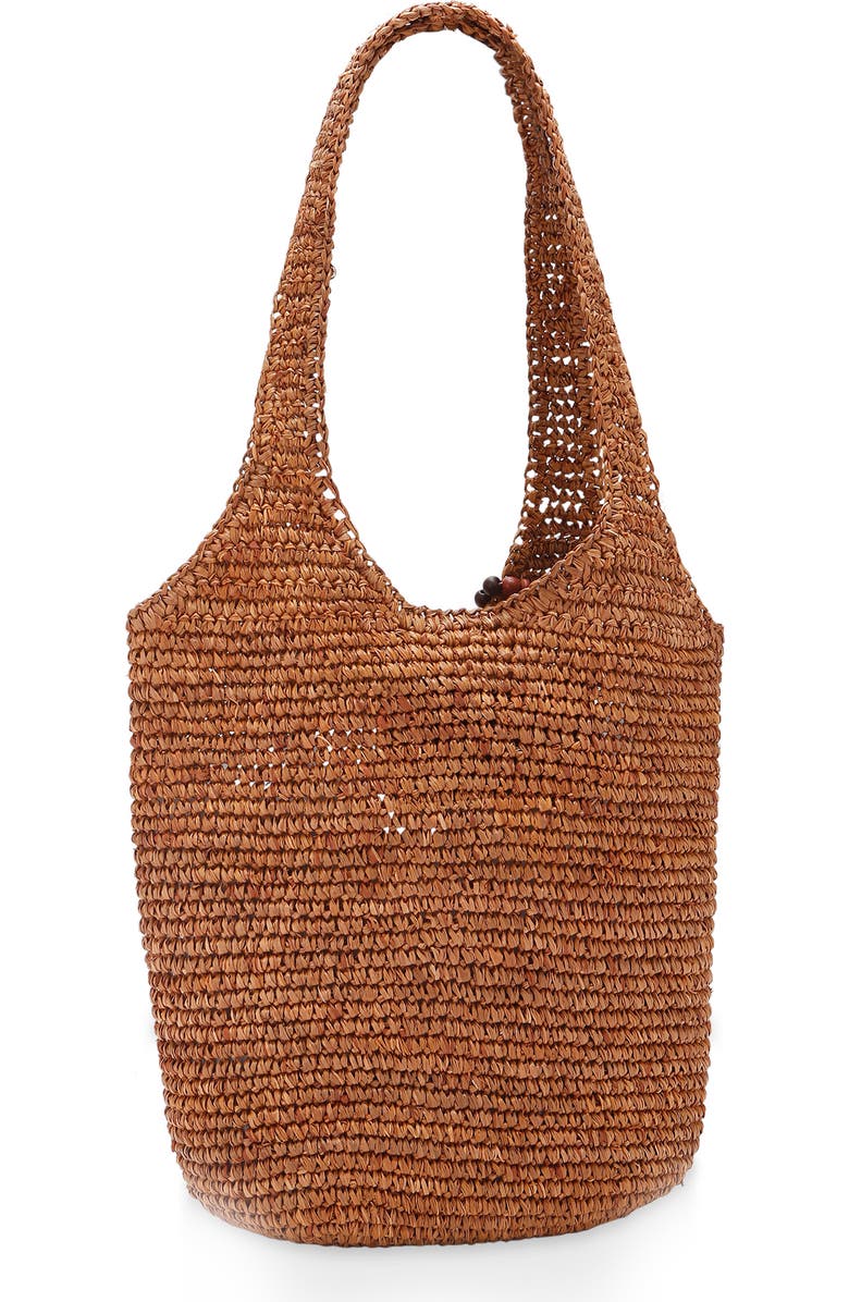 Kurt Geiger London Raffia Hobo Bag, Alternate, color,