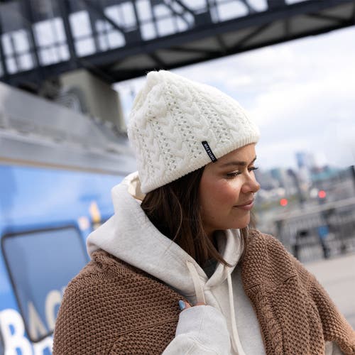 Turtle Fur Zelda Beanie In Gray