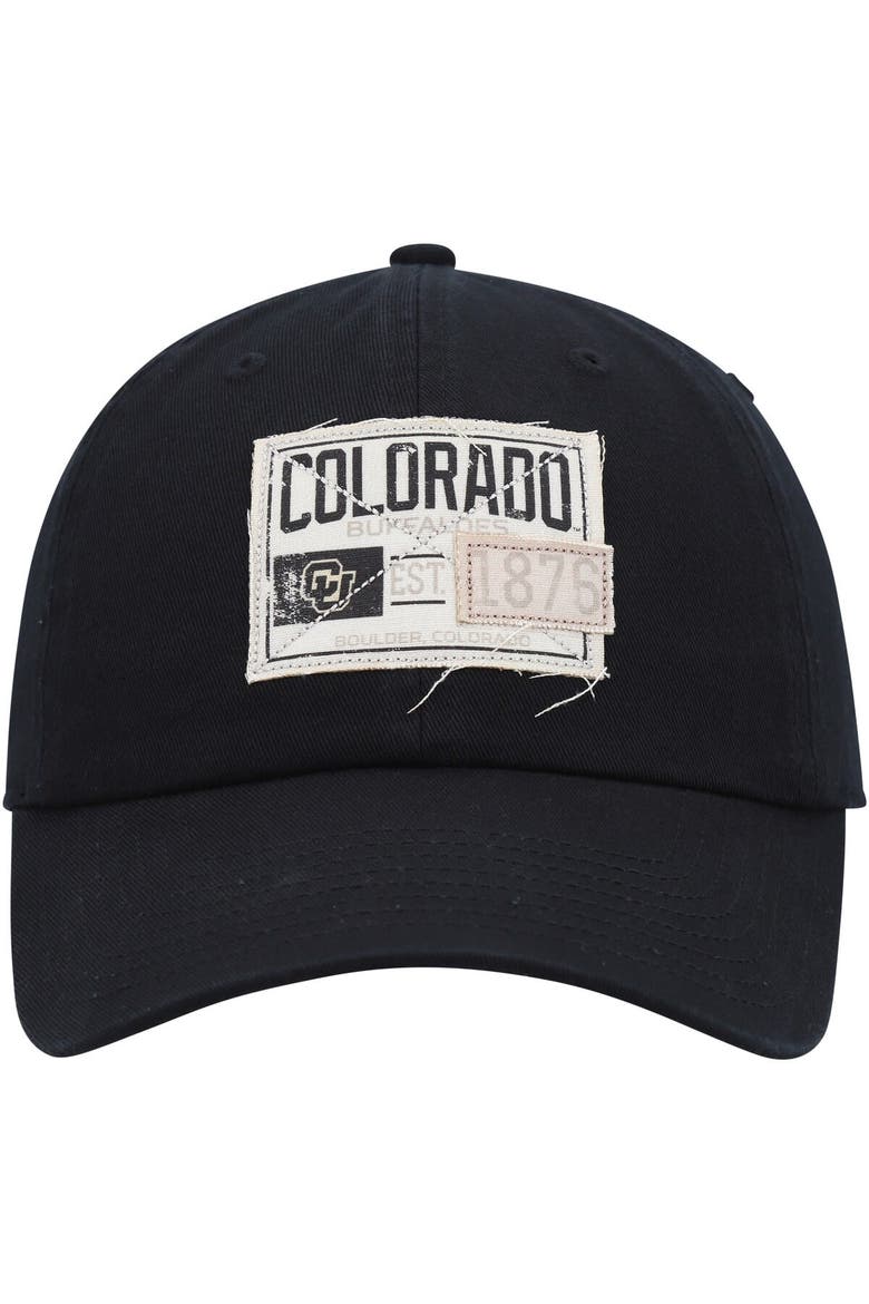 Men's Ahead Black Colorado Buffaloes Largo Adjustable Hat, Alternate, color, Black