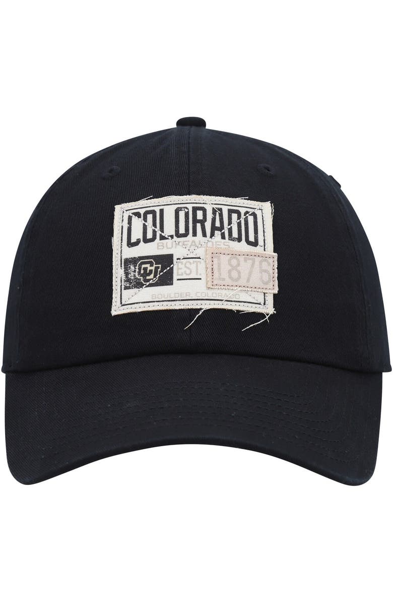 AHEAD Men's Ahead Black Colorado Buffaloes Largo Adjustable Hat, Alternate, color, Black