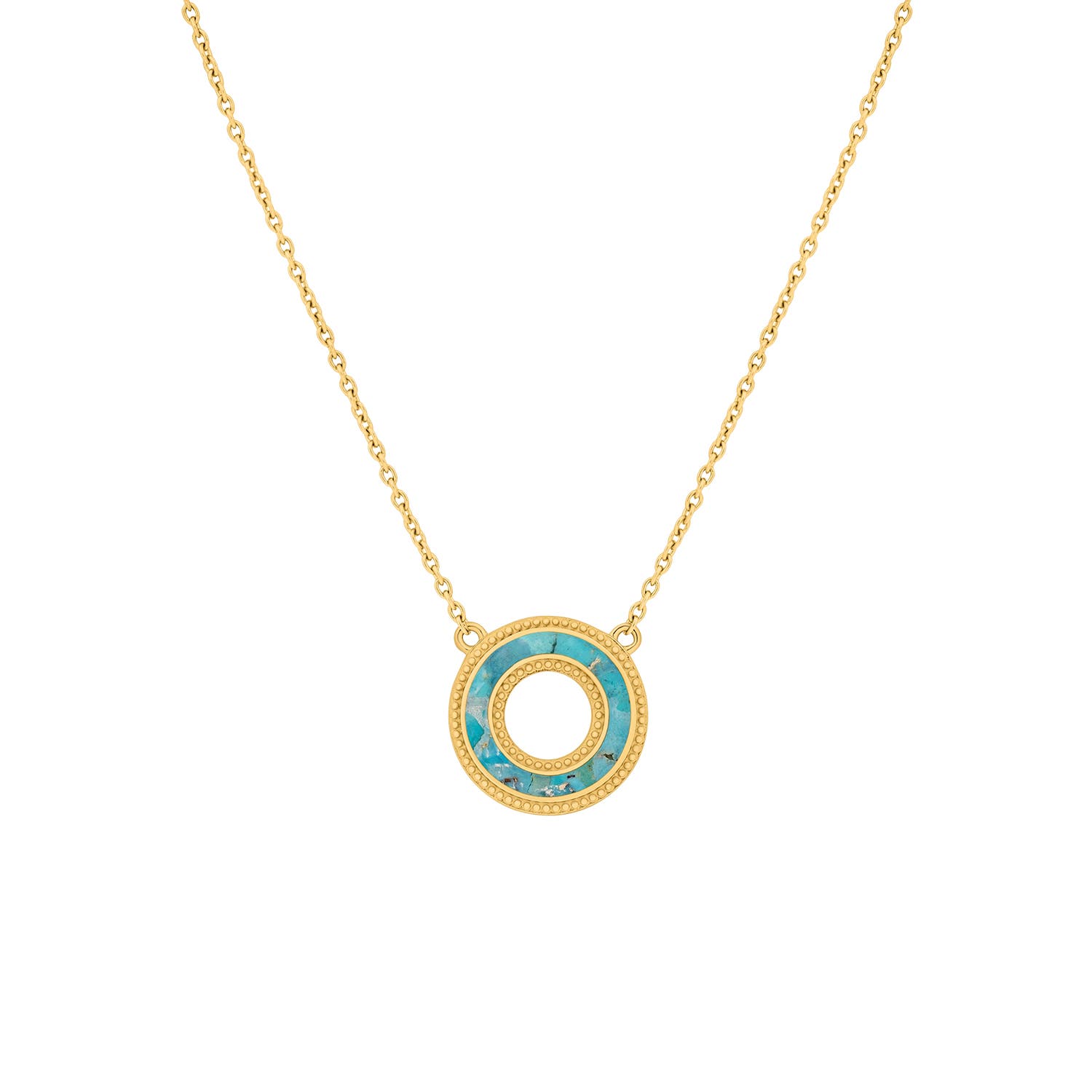 selected Gold/Turquoise