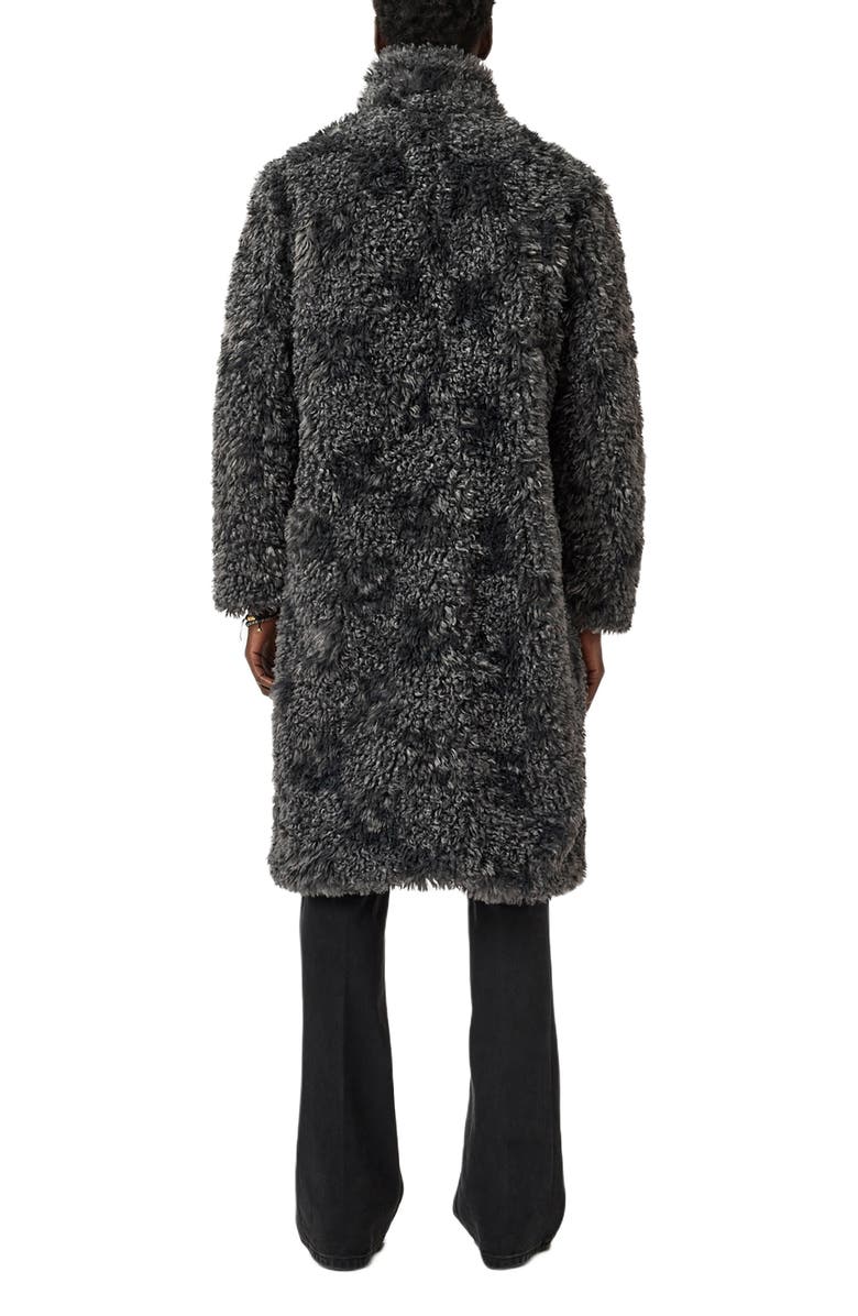 John Varvatos Ace Faux Fur Coat, Alternate, color, Sting Ray