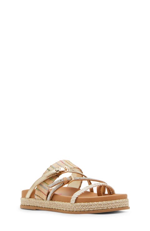 Kids' Jtickle Espadrille Platform Slide Sandal (Little Kid & Big Kid)