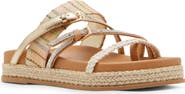 Steve Madden Kids' Jtickle Espadrille Platform Slide Sandal
