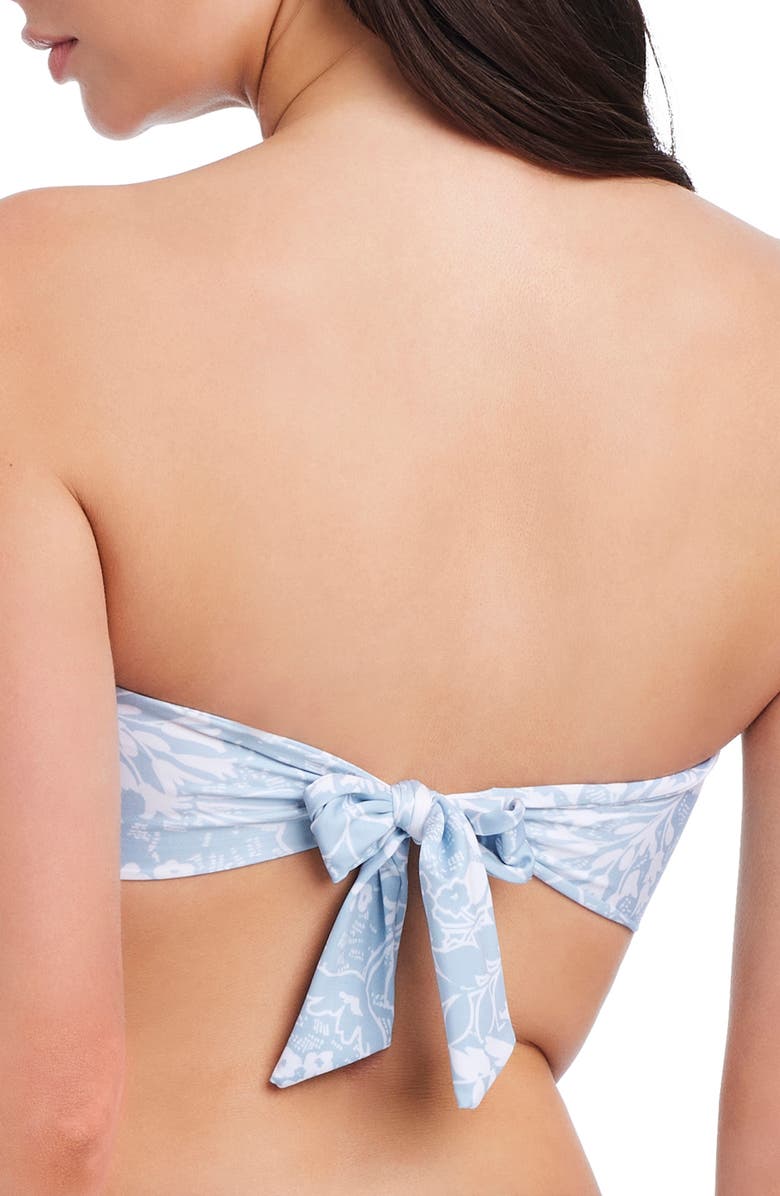 Sanctuary In the Meadow Keyhole Bandeau Bikini Top, Alternate, color, 