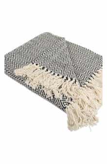 Design Imports Tassel Throw Blanket