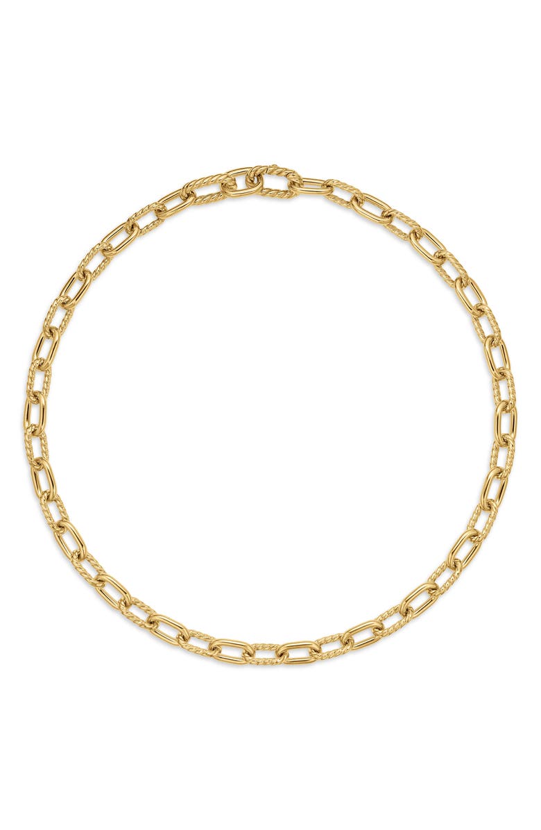 David Yurman DY Madison<sup>®</sup> Chain Necklace in 18K Yellow Gold, 8.5mm, Alternate, color, Gold