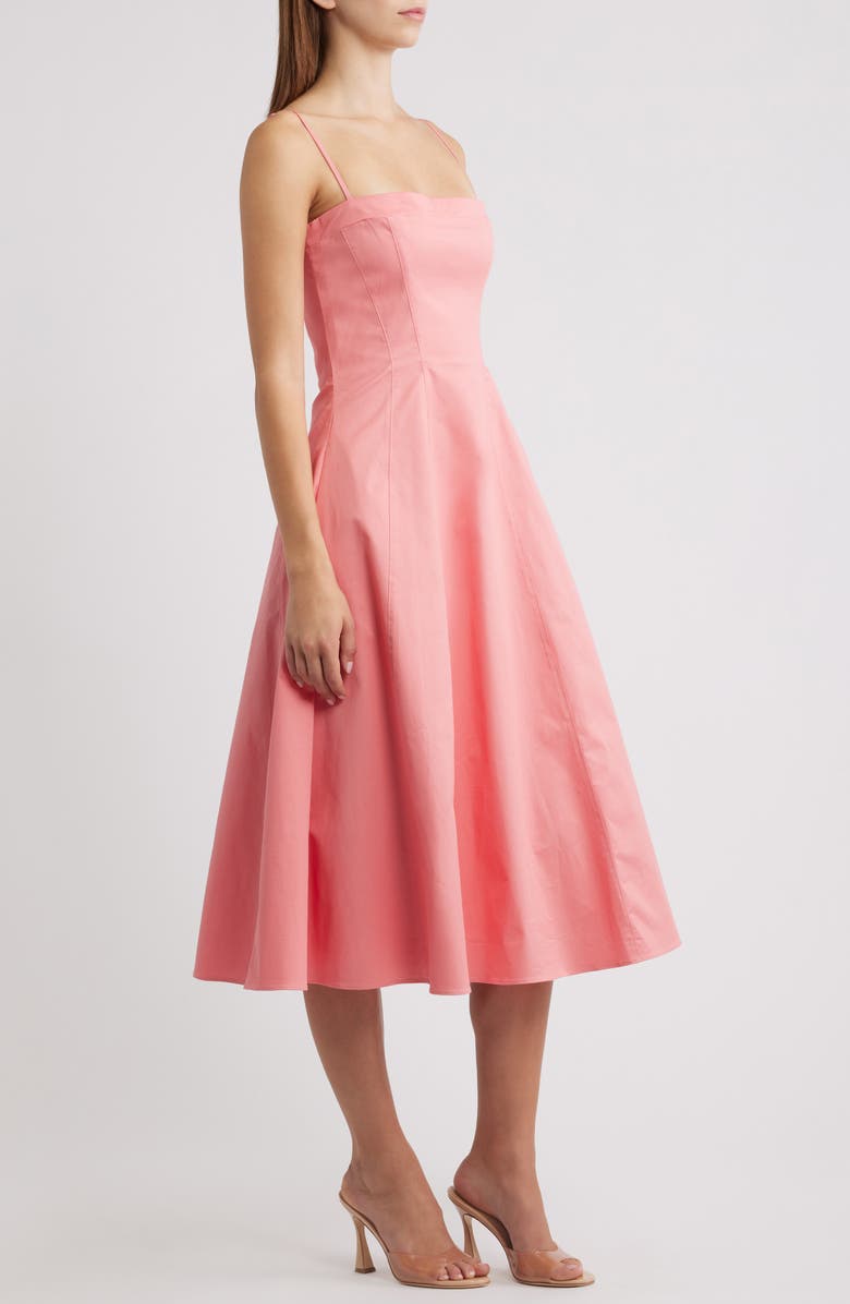 HOUSE OF CB Dolly A-Line Cocktail Dress, Alternate, color, Raspberry