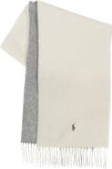 Polo Ralph Lauren Classic Double Faced Recycled Wool Scarf