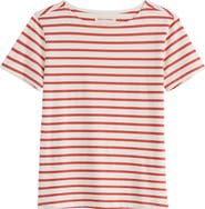 Seasalt Cornwall Sailor Stripe Organic Cotton T-Shirt