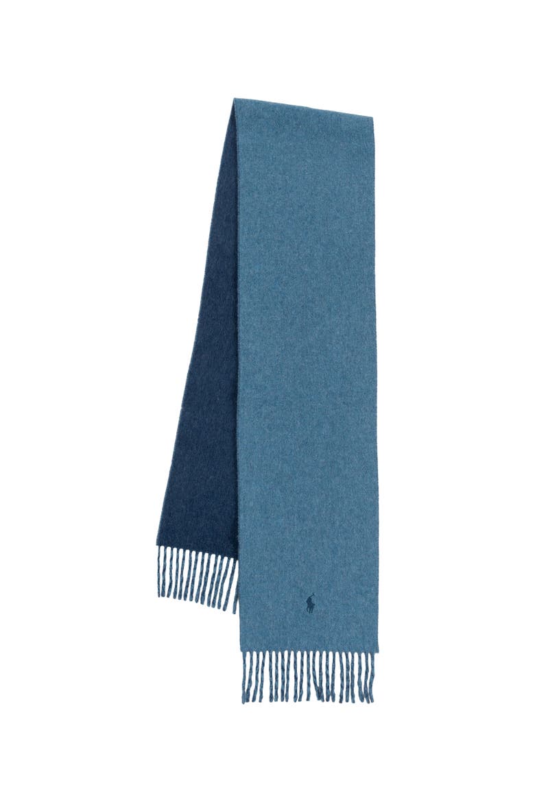 Classic Reversible Scarf, Alternate, color, Capri Blue/Rustic Navy