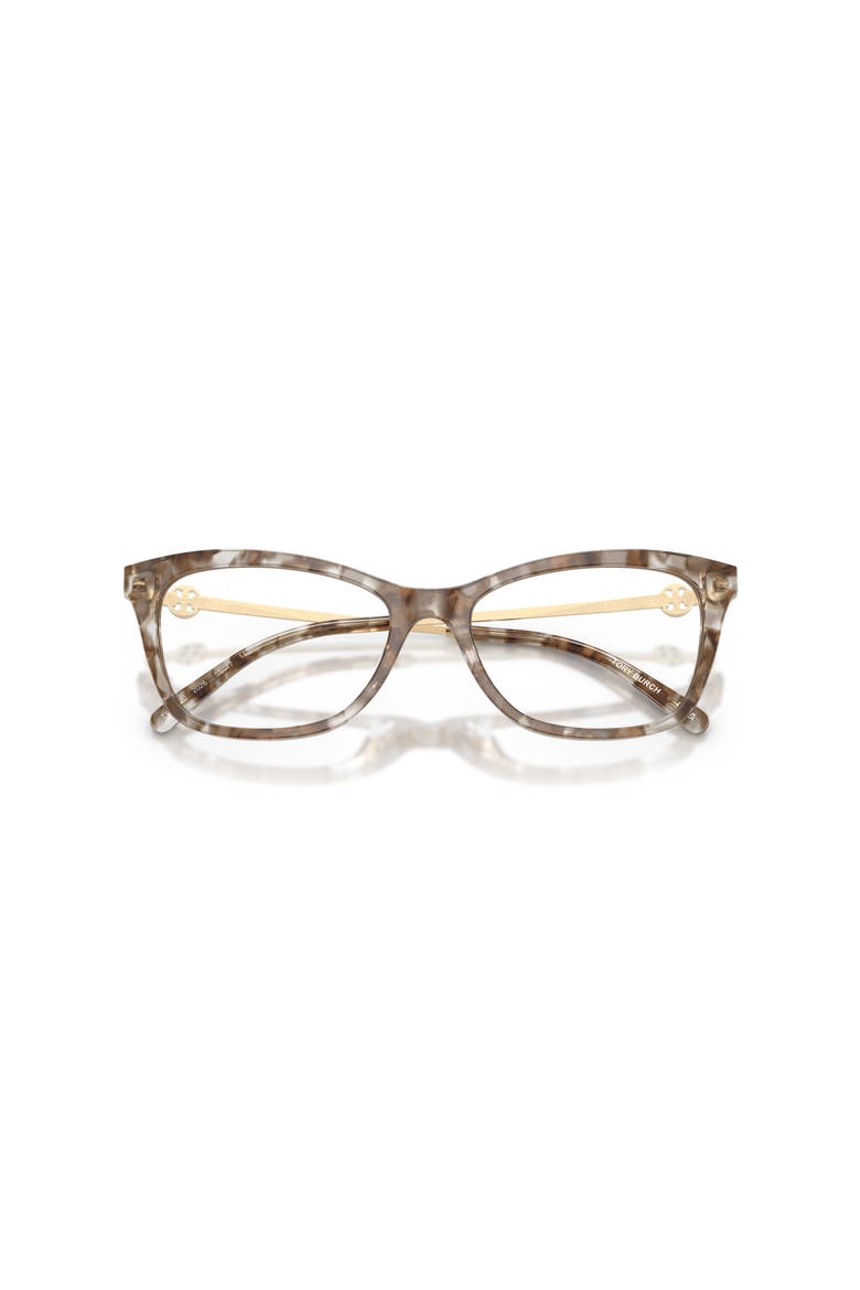 55mm Square optical glasses, Alternate, color, Brown