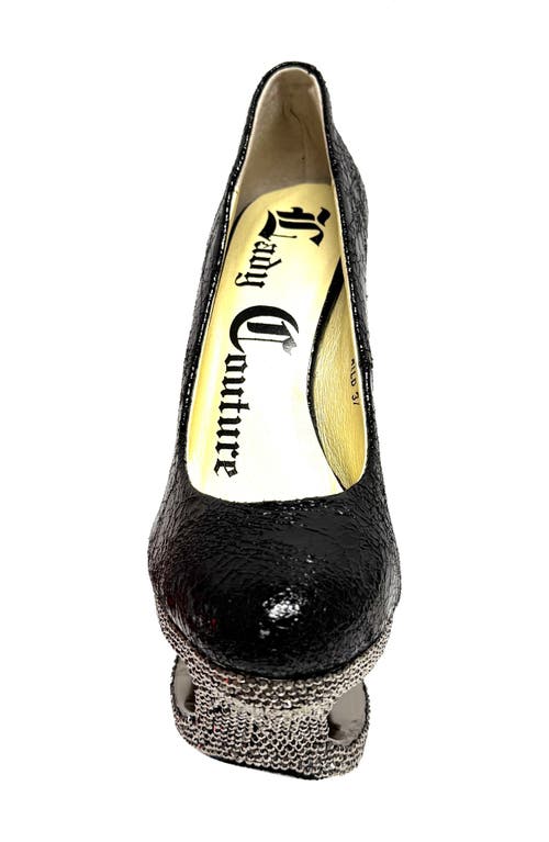 Lady Couture Platform Stiletto Pump In Black