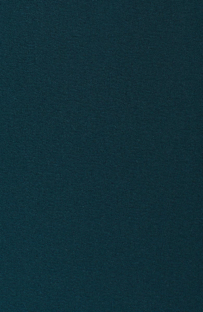 Charles Henry Ruffle Crepe Sheath Dress, Alternate, color,