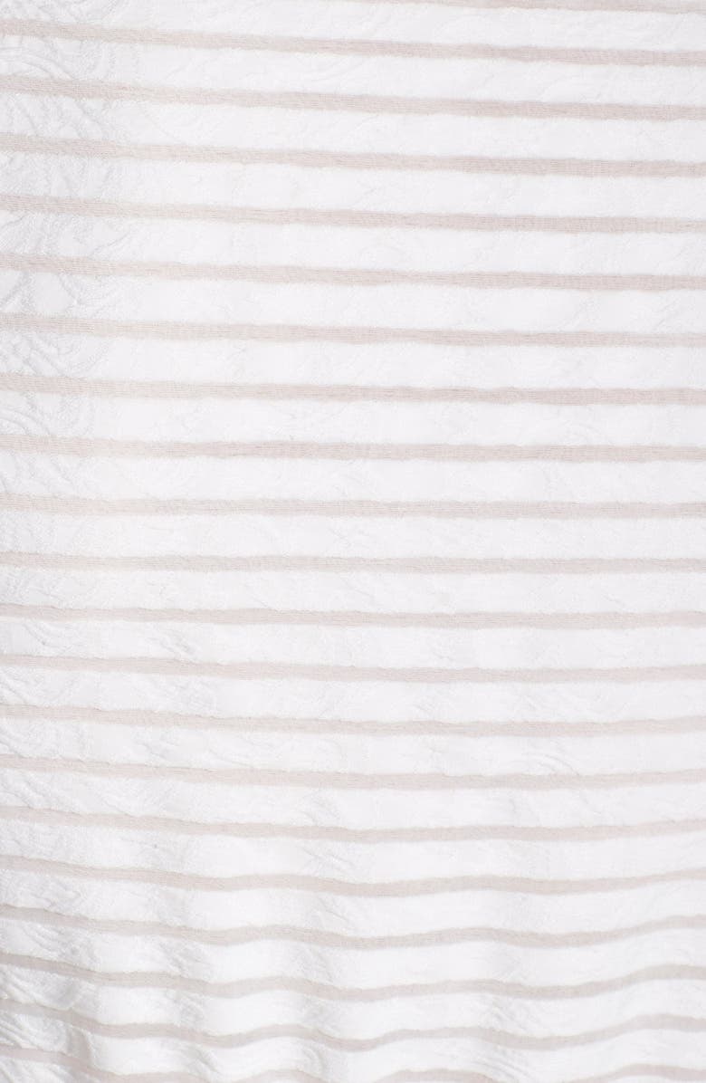 ERIN erin fetherston 'Colette' Shadow Stripe Fit & Flare Shirtdress, Alternate, color, 