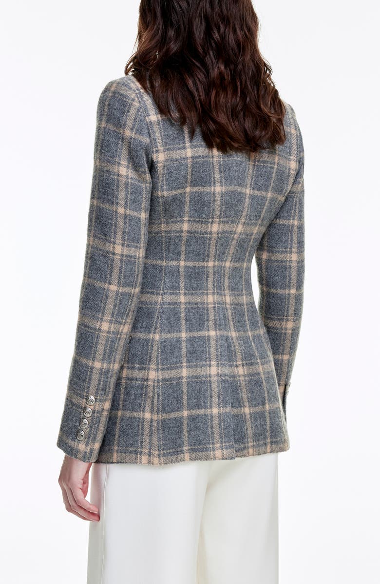 Smythe Plaid Wool Blazer, Alternate, color, 